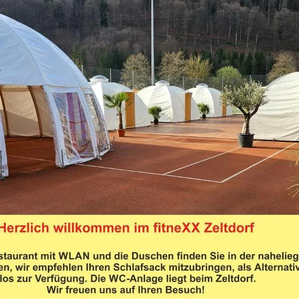 fitneXX Zelt-Dorf, hotel em Balsthal