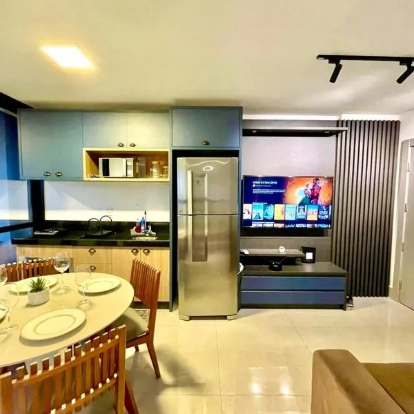 Flat Alto, Completo e com Linda Vista no Vertigo, hotel en Campo Grande