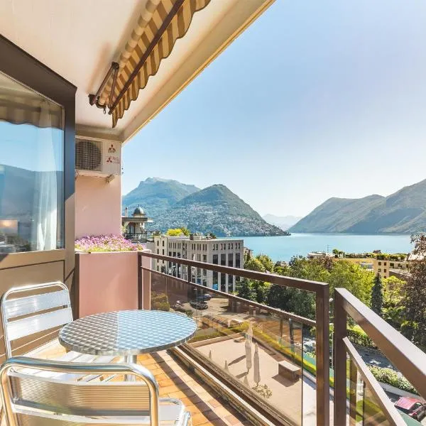 Hotel Delfino Lugano, hotel em Lugano