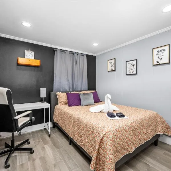 Charming Urban Studio Near Rice University & Museum District，位于休斯顿的酒店