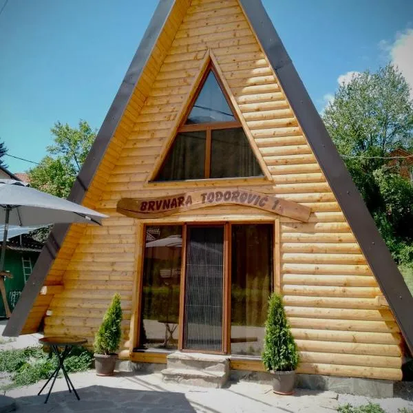 Brvnare Todorovic，位于Crni Vrh的酒店