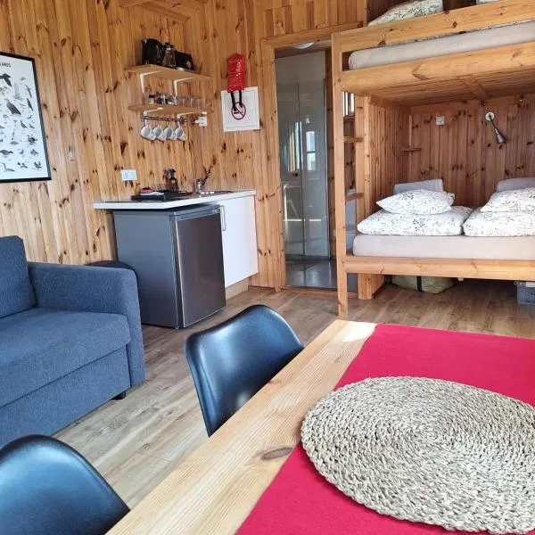 Lambhus Glacier View Cabins，位于霍芬的酒店