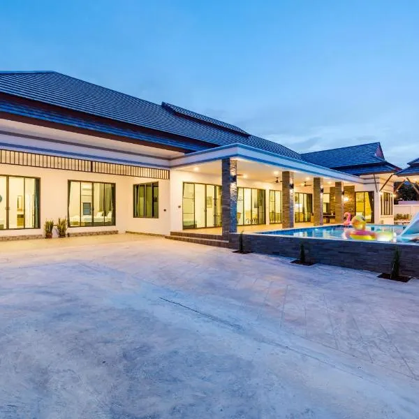 Viento Pool Villa Huahin 6 ห้องนอน, hotel in Ban Bo Fai