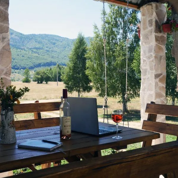 Canyon Chalet Brezna – hotel w mieście Plužine