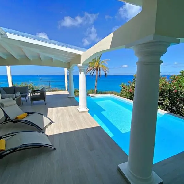 Villa Happy View - Vue mer paradisiaque - Piscine, viešbutis mieste Friar's Bay