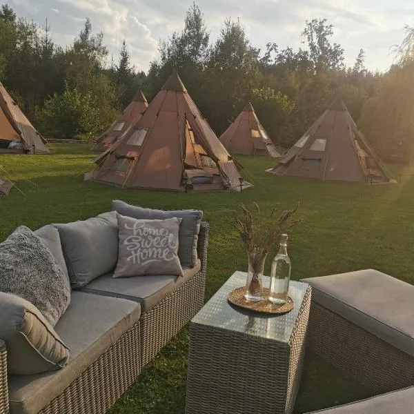 Privat Glamping Spielberg, hotel en Spielberg