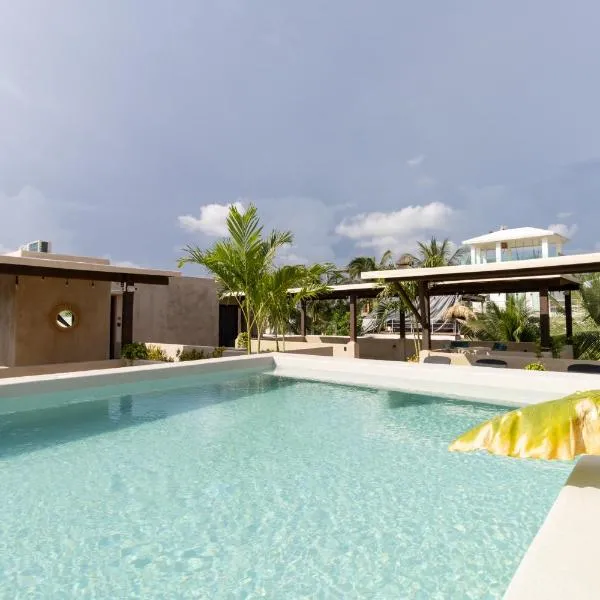 Casa Arkana Zicatela by Grupo Amber，位于Brisas de Zicatela的酒店