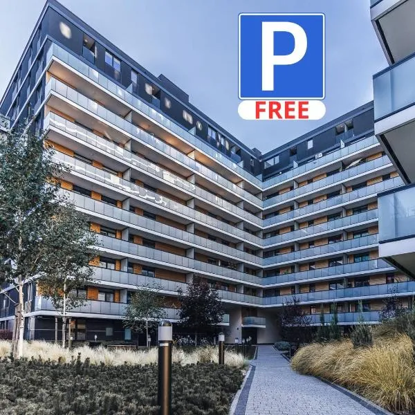 Pure Rental Premium Apartments - Free Parking & AC, ξενοδοχείο στο Βρότσλαβ