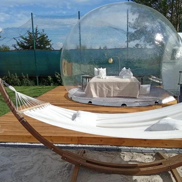 Bubble Tent & Private Wellness Schloss Krugsdorf, hotel in Krugsdorf