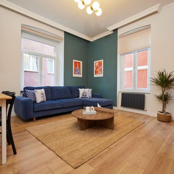 Stunning 3BR 2Bath AC in Center - Santur D3, Istanbul