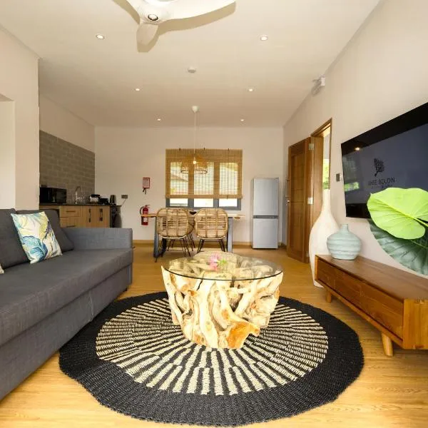 Anse Boudin Chalets，位于普拉兰的酒店