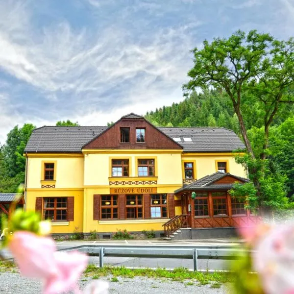 Hotel Růžové údolí, hotel en Pivonín
