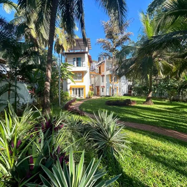 Jungle Hut-Annabelle's Beach Apartments at Bernard Simao,Calangute,Goa โรงแรมในแคนโดลิม