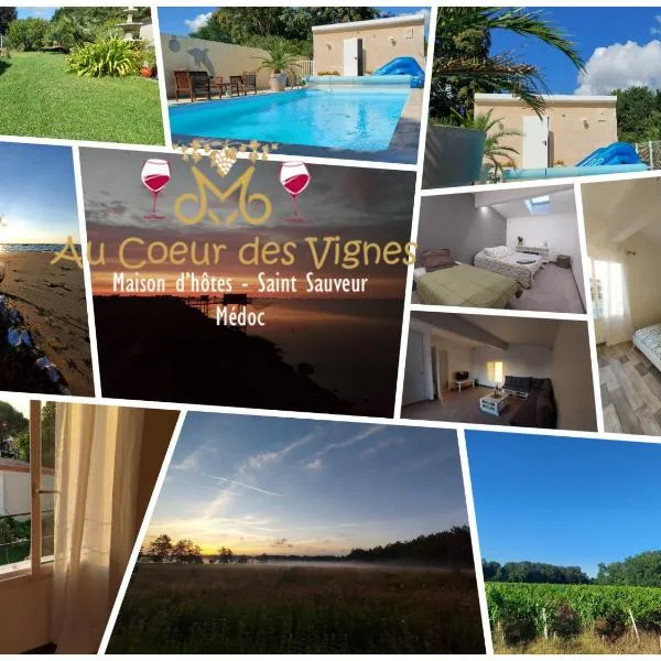 Au Coeur des Vignes Médoc, khách sạn ở Saint-Sauveur