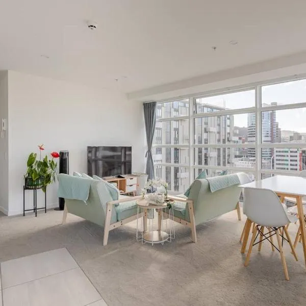 Harbor View Two Bedroom Apartment At Pinnacle, khách sạn ở Wellington