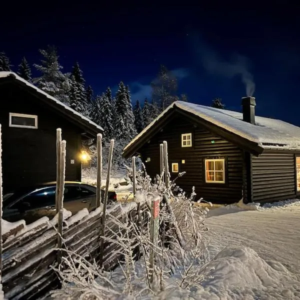 Nice log house close to Lillehammer and Sjusjøen, hôtel à Haugen
