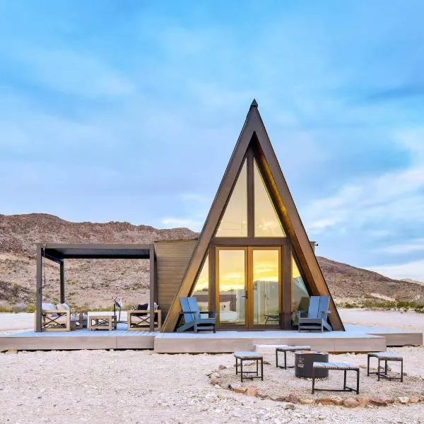 Stardust Big Bend Luxury A-Frame#9 with a fab view、ターリングアのホテル