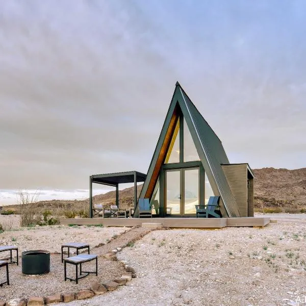 Stardust Big Bend Luxury A-Frame#3 with a fab view、ターリングアのホテル