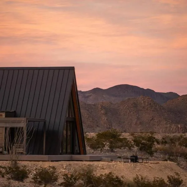 Stardust Big Bend Luxury A-Frame#10 with a fab view、ターリングアのホテル