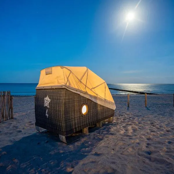 Schlafstrandkorb Nr 4、ケレンフーゼンのホテル