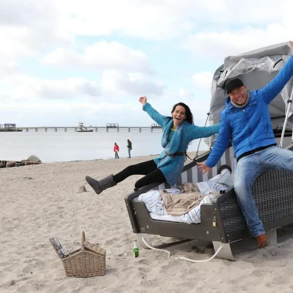 Schlafstrandkorb Nr 3、ケレンフーゼンのホテル