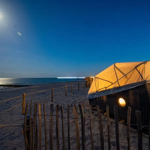 Schlafstrandkorb Nr 1、ケレンフーゼンのホテル