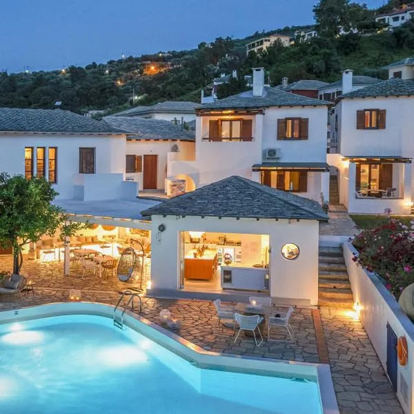 Aeolos Hotel & Villas - Pelion, hotel in Chorefto