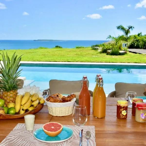 SUNSEEKER SXM - Luxury Guest House 4 stars - Amazing Sea View Pinel - Tintamarre, ξενοδοχείο σε Orient Bay