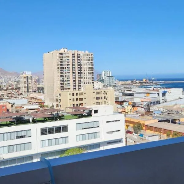 Departamento cerca del centro con vista al mar, hotel in Antofagasta