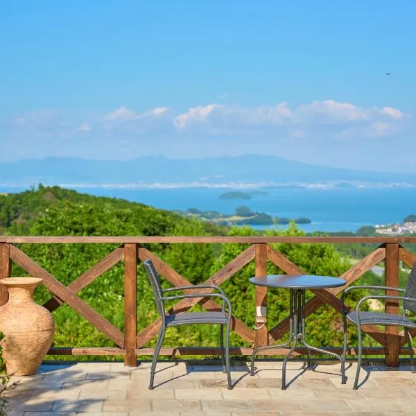 長崎の丘に浮かぶ天空テラス Villa 森の魔女 ,Villa Forest Witch, hotel en Nagasaki