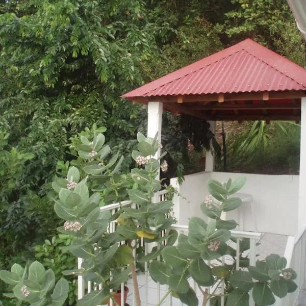Studio de charme au coeur du village, belle vue baie des Saintes, proche débarcadère et commodités, hotel v destinaci Terre-de-Haut