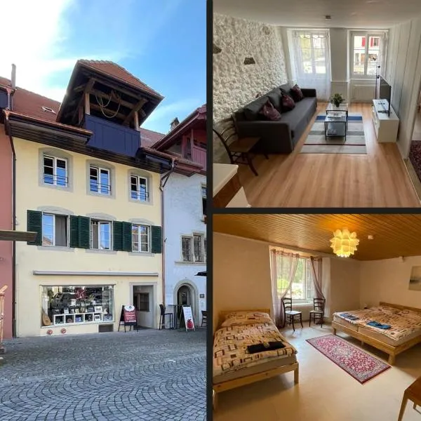a knight's townhouse, hotel in Büren an der Aare