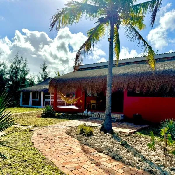 Casa Vermelha, hótel í Praia do Tofo