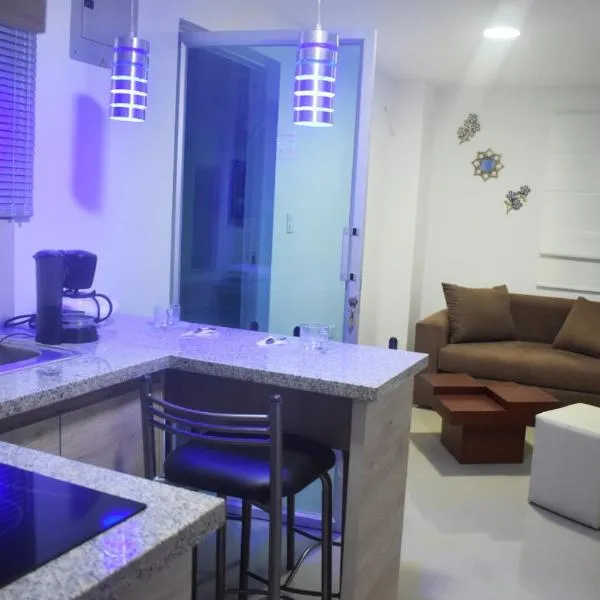 Santorini Blue 114, ξενοδοχείο σε Tonsupa