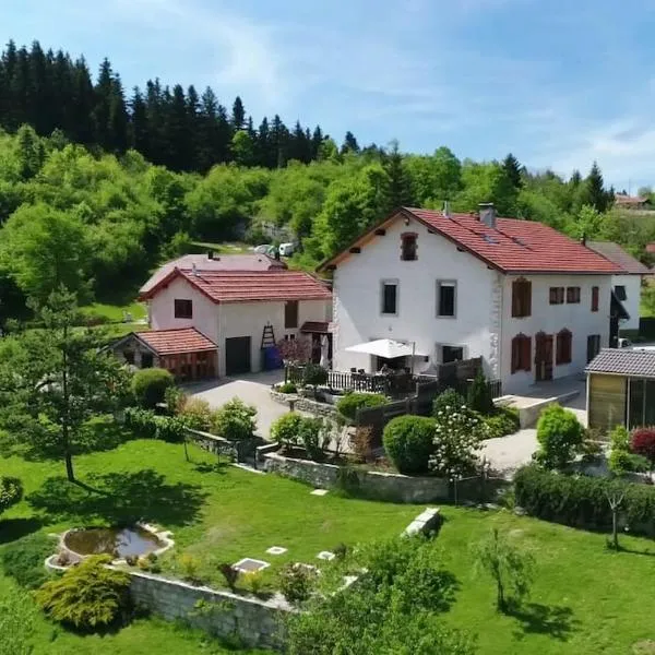 Gite des Monts Jura、Ravillolesのホテル