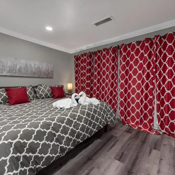 Urban Retreat 1BR with Free Park, hotel v mestu Houston