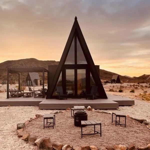 Stardust Big Bend Luxury A-Frame#5 great views、ターリングアのホテル