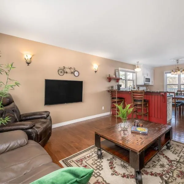 Point Of View I 55 SmartTV I Riverside I Sleeps 5, hotel v destinaci Bancroft
