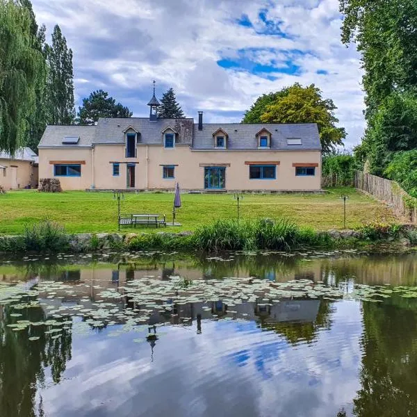 Au fil de l'eau, hotel in La Chapelle-Saint-Aubin