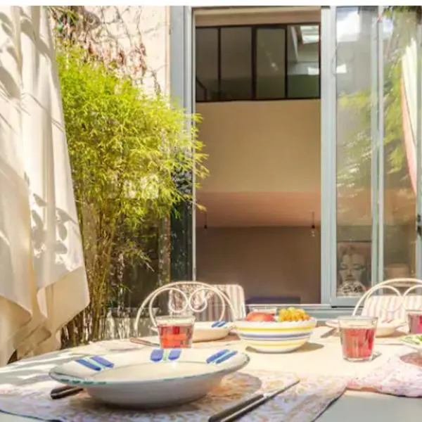 Maisonette indépendante tout confort et son jardin, hotel v Paříži