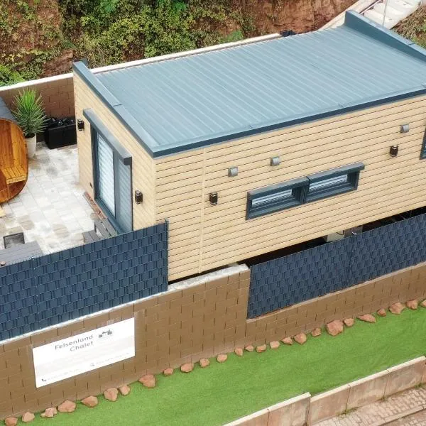 Tiny House im Felsenland mit Sauna, hotel v destinaci Lug