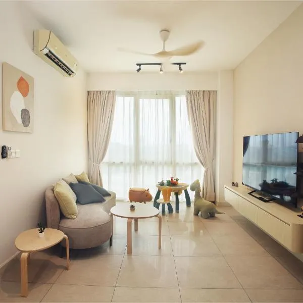 Afiniti 2BR Scandinavian Escape - Legoland 300m, hôtel à Iskandar Puteri