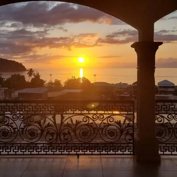 Grande maison avec vue sur la mer, hotel en Mtsamboro