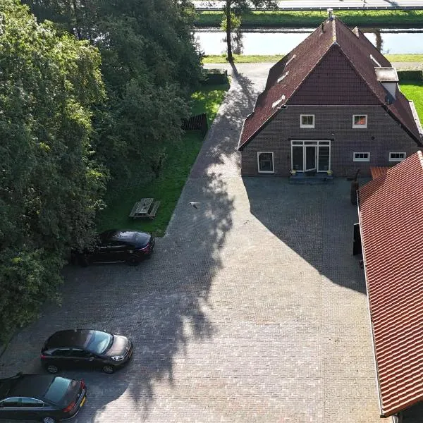 B&B Aan de Vaart, hôtel à Bovensmilde