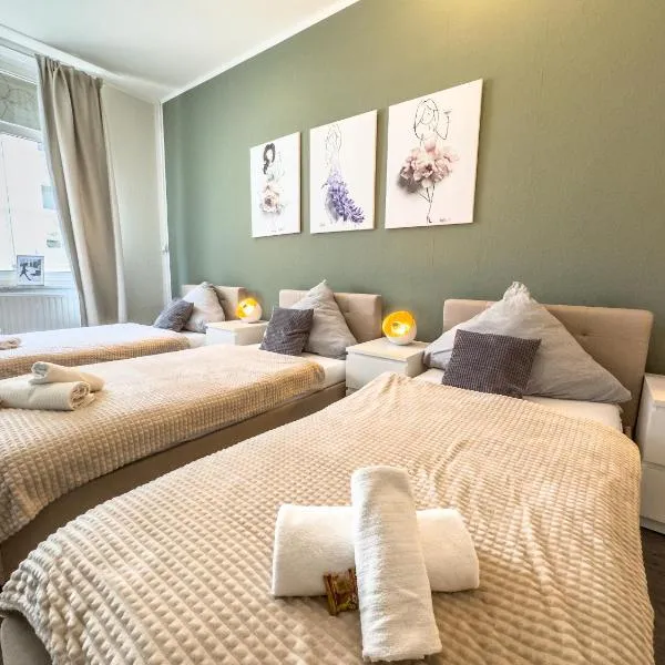 Citynah, Balkon, große Küche und Garten, hotel v destinaci Hannover