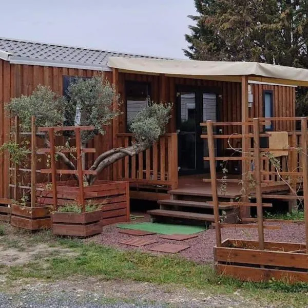 Mobilhome tout confort camping 4 étoiles, hotel in La Teste-de-Buch