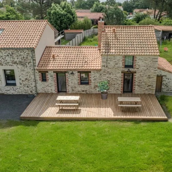 Grange Rénovée 5 personnes-Gîte Le 411, hotel in Saint-Philbert-de-Grand-Lieu