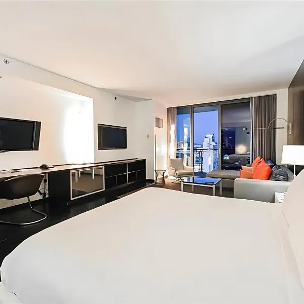 Palms Place Hotel StripView with Open Balcony -33，位于拉斯维加斯的酒店