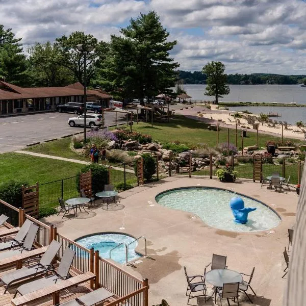Natura Aloha Beach Resort, hotel Wisconsin Dellsben