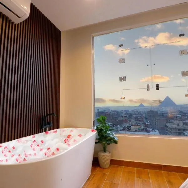Pyramids Skyline Hotel Cairo, hotelli Kairossa
